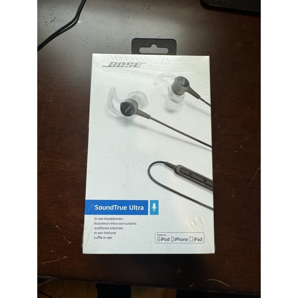 Bose SoundTrue Ultra In-Ear WIRED Headphones Charcoal Black - Sealed
